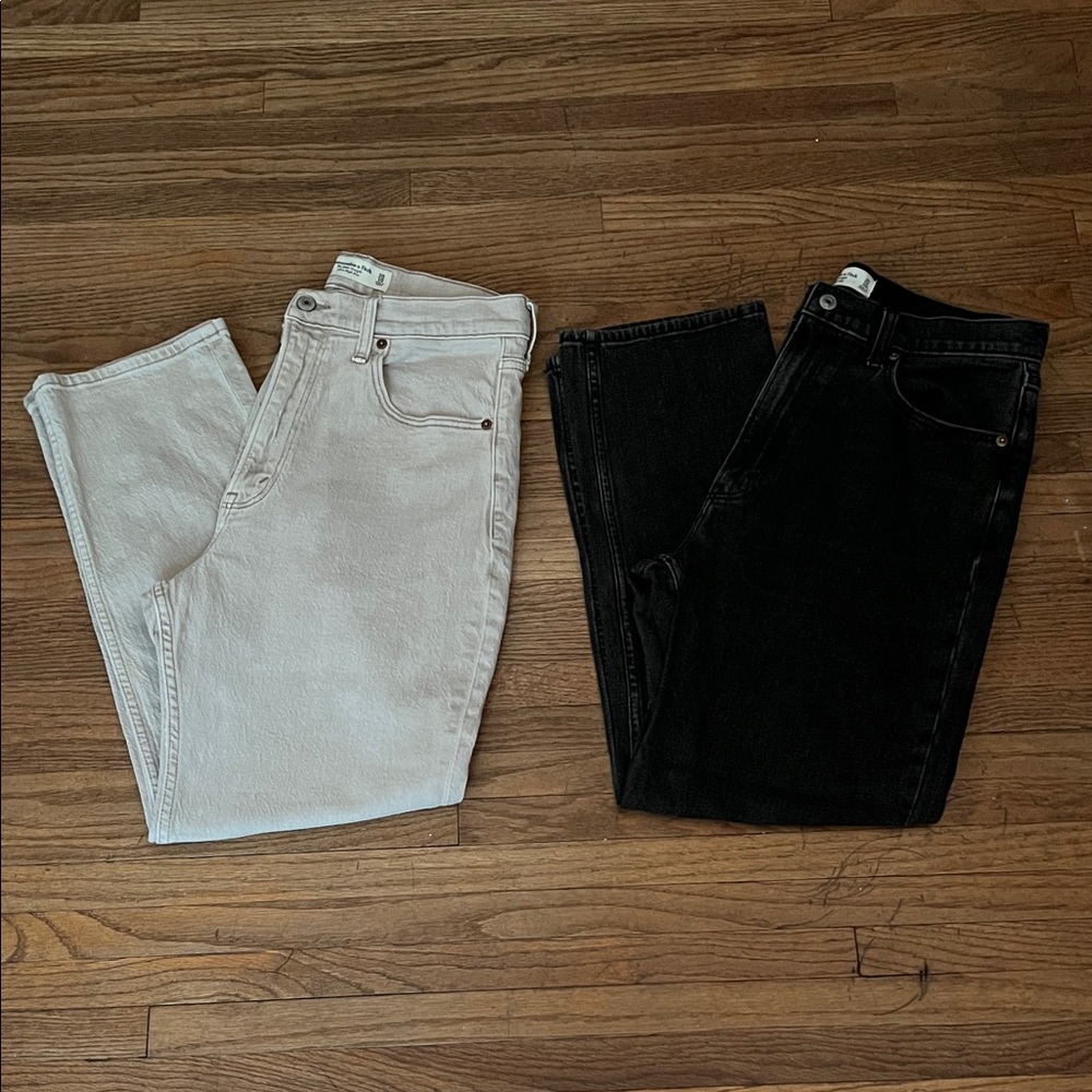 Women’s Abercrombie & Fitch The Ankle Straight Ultra High Rise Jeans